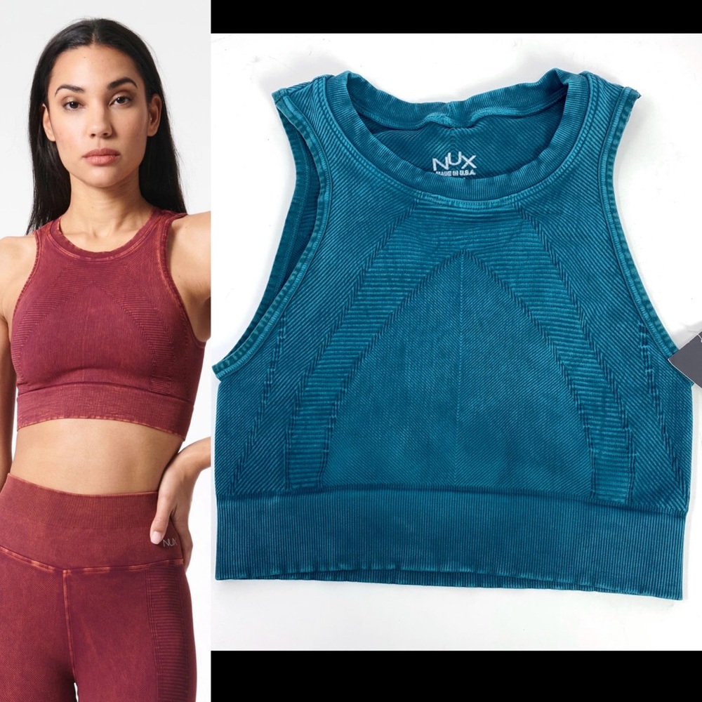 Nux One by One Bra Mineral Wash blue small
